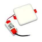 Įmontuojama LED panelė RONDA 8W, kvadratinė, IP65, 3000K (Šiltai balta)