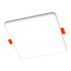 Įmontuojama LED panelė RONDA 14W, kvadratinė, IP65, 3000K (Šiltai balta)