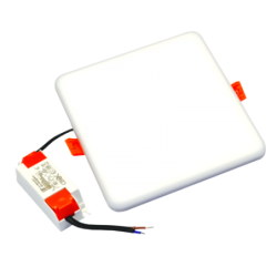 Įmontuojama LED panelė RONDA 14W, kvadratinė, IP65, 3000K (Šiltai balta)