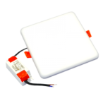 Įmontuojama LED panelė RONDA 14W, kvadratinė, IP65, 3000K (Šiltai balta)
