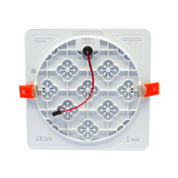Įmontuojama LED panelė RONDA 20W, kvadratinė, IP65, 3000K (Šiltai balta)