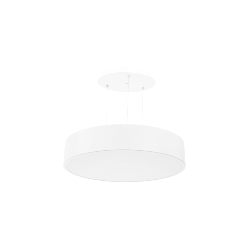 Pakabinamas / paviršinis LED šviestuvas MORA 40W, Ø500mm, Baltas, CCT (3000-6500K)