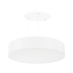 Pakabinamas / paviršinis LED šviestuvas MORA 60W, Ø600mm, Baltas, CCT (3000-6500K)