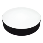 Pakabinamas / paviršinis LED šviestuvas MORA 40W, Ø500mm, Juodas, CCT (3000-6500K)