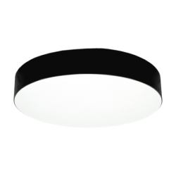 Pakabinamas / paviršinis LED šviestuvas MORA 60W, Ø600mm, Juodas, CCT (3000-6500K)