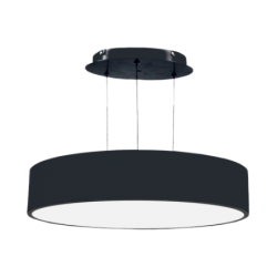 Pakabinamas / paviršinis LED šviestuvas MORA 70W, Ø800mm, Juodas, CCT (3000-6500K)