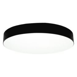 Pakabinamas / paviršinis LED šviestuvas MORA 70W, Ø800mm, Juodas, CCT (3000-6500K)