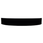 Pakabinamas / paviršinis LED šviestuvas MORA 70W, Ø800mm, Juodas, CCT (3000-6500K)