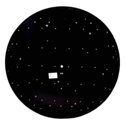 Pakabinamas / paviršinis LED šviestuvas MORA 70W, Ø800mm, Juodas, CCT (3000-6500K)