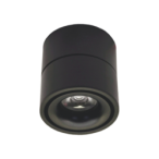 Kryptinis LED šviestuvas OSLO 10W, Juodas, 4000K (Neutrali balta)