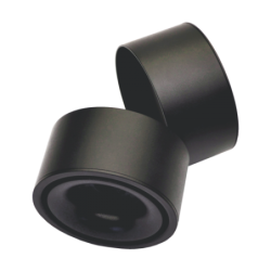 Kryptinis LED šviestuvas OSLO 15W, Juodas, 4000K (Neutrali balta)