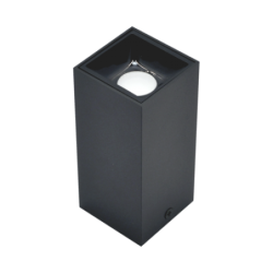 Akcentinis LED šviestuvas TANGA 7W, Juodas, 3000K (Šiltai balta)