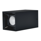 Akcentinis LED šviestuvas TANGA 12W, Juodas, 3000K (Šiltai balta)