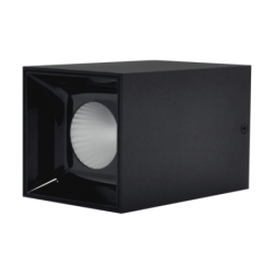 Akcentinis LED šviestuvas TANGA 15W, Juodas, 3000K (Šiltai balta)