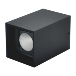 Akcentinis LED šviestuvas TANGA 15W, Juodas, 3000K (Šiltai balta)