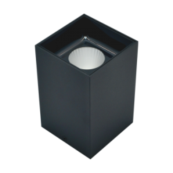 Akcentinis LED šviestuvas TANGA 15W, Juodas, 3000K (Šiltai balta)