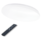 Lubinis LED šviestuvas SOPOT 72W (2x36W), apvalus, CCT, su nuotolinio valdymo pultu