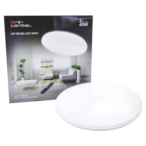 Lubinis LED šviestuvas SOPOT 96W (2x48W), apvalus, CCT, su nuotolinio valdymo pultu