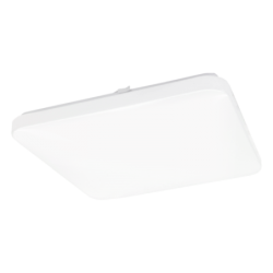 Lubinis LED šviestuvas SOPOT 48W (2x24W), kvadratinis, CCT, su nuotolinio valdymo pultu