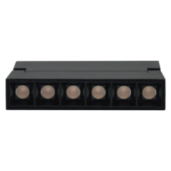 Magnetinis 6W LED šviestuvas, akcentinis pakreipiamas TAMPA CCT, Smart (Tuya), Juodas 48V