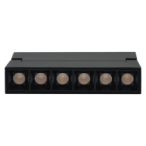 Magnetinis 6W LED šviestuvas, akcentinis pakreipiamas TAMPA CCT, Smart (Tuya), Juodas 48V