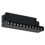 Magnetinis 12W LED šviestuvas, akcentinis pakreipiamas TAMPA CCT, Smart (Tuya), Juodas 48V