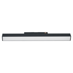 Magnetinis 12W linijinis LED šviestuvas 30.5cm TAMPA CCT, Smart (Tuya), Juodas 48V