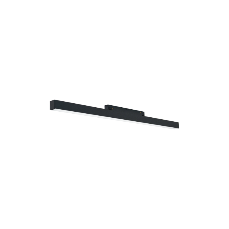 Magnetinis 18W linijinis LED šviestuvas 60.5cm TAMPA CCT, Smart (Tuya), Juodas 48V
