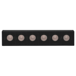Magnetinis 6W LED šviestuvas, akcentinis taškinis TAMPA CCT, Smart (Tuya), Juodas 48V