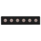 Magnetinis 6W LED šviestuvas, akcentinis taškinis TAMPA CCT, Smart (Tuya), Juodas 48V