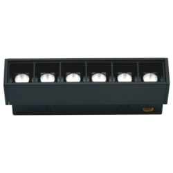 Magnetinis 6W LED šviestuvas, akcentinis taškinis TAMPA CCT, Smart (Tuya), Juodas 48V