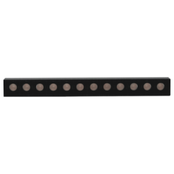 Magnetinis 12W LED šviestuvas, akcentinis taškinis TAMPA CCT, Smart (Tuya), Juodas 48V