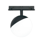 Magnetinis 7W LED šviestuvas Burbulas TAMPA CCT, Smart (Tuya), Juodas 48V