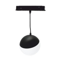 Magnetinis 7W pakabinamas LED šviestuvas Burbulas TAMPA CCT, Smart (Tuya), Juodas 48V