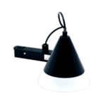 Magnetinis 5W pakabinamas LED šviestuvas Kūgis TAMPA CCT, Smart (Tuya), Juodas 48V