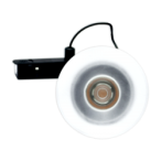 Magnetinis 5W pakabinamas LED šviestuvas Kūgis TAMPA CCT, Smart (Tuya), Juodas 48V