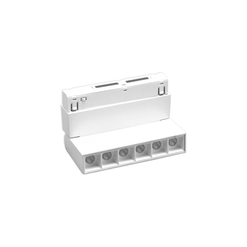 Magnetinis 6W LED šviestuvas, akcentinis pakreipiamas TAMPA CCT, Smart (Tuya), baltas 48V