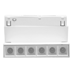 Magnetinis 6W LED šviestuvas, akcentinis pakreipiamas TAMPA CCT, Smart (Tuya), baltas 48V
