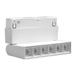 Magnetinis 6W LED šviestuvas, akcentinis pakreipiamas TAMPA CCT, Smart (Tuya), baltas 48V