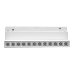 Magnetinis 12W LED šviestuvas, akcentinis pakreipiamas TAMPA CCT, Smart (Tuya), baltas 48V