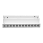 Magnetinis 12W LED šviestuvas, akcentinis pakreipiamas TAMPA CCT, Smart (Tuya), baltas 48V