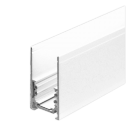 Magnetinės sistemos bėgelis TAMPA paviršinis 2000 mm, baltas, 48V