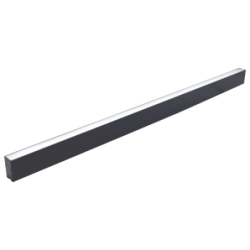 Pakabinamas linijinis LED šviestuvas 54W 4000K LOTA80, juodas, 1705 mm