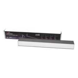 Pakabinamas linijinis LED šviestuvas 20W 4000K LIMAN80, pilkas, 550 mm