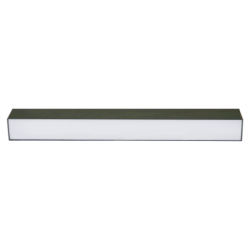 Pakabinamas linijinis LED šviestuvas 20W 4000K LIMAN80, juodas, 550 mm