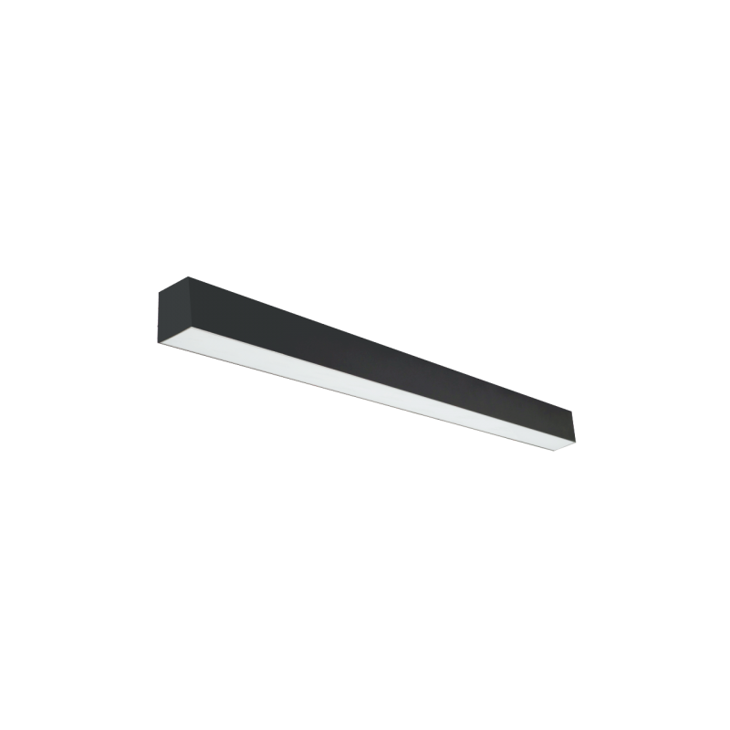 Pakabinamas linijinis LED šviestuvas 40W 4000K LIMAN80, juodas, 1163 mm