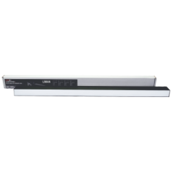 Pakabinamas linijinis LED šviestuvas 54W 4000K LIMAN80, juodas, 1705 mm