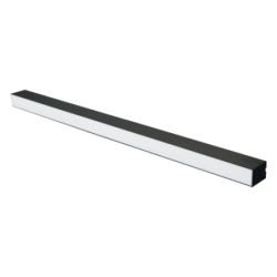 Pakabinamas linijinis LED šviestuvas 72W 4000K LIMAN80, juodas, 2315 mm