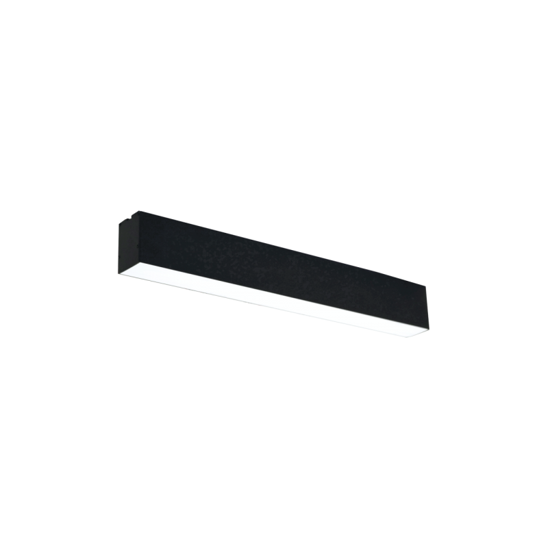 LED linijinis šviestuvas LIMAN150 15W (134/W), juodas (pakabinamas / lubinis), 570 mm