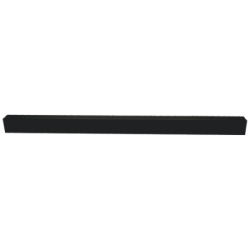 LED linijinis šviestuvas LIMAN150 60W (141/W), juodas (pakabinamas / lubinis), 2250 mm